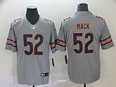 Nike Bears 52 Khalil Mack Silver Inverted Legend Limited Jersey,baseball caps,new era cap wholesale,wholesale hats